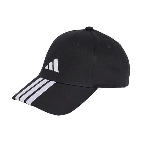 adidas Unisex - Adulto Bball 3S New Logo Hat, Black/White, XS-S