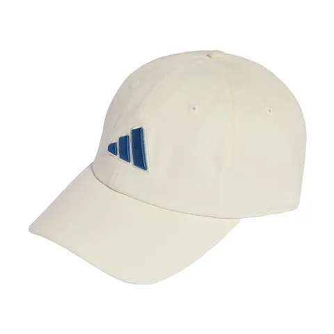 adidas Mixte Dad cap Tonal Logo, off White/Dusky Petrol, XS-S