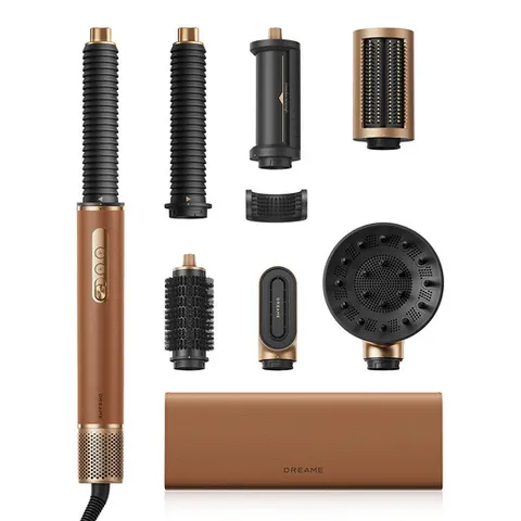 Dreame AirStyle Pro 2 7 in 1, Asciugatura Rapida, 2 Cilindri Arricciacapelli, Capelli