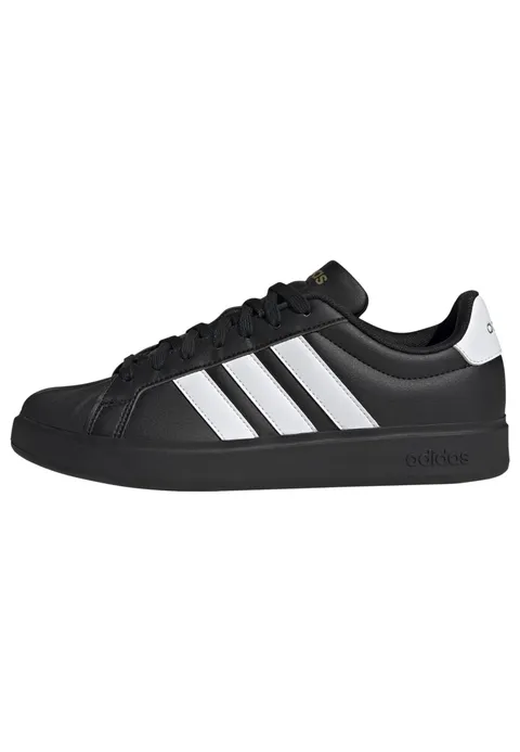 adidas Uomo Streettalk Shoes, Core Black/Ftwr White/Matte Gold, 42 EU