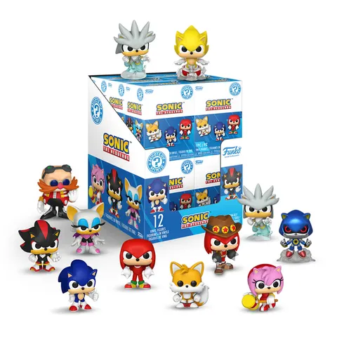 Funko Mystery Mini: Sonic the Hedgehog - 1 of 12 to collect - Styles may vary - Figura in