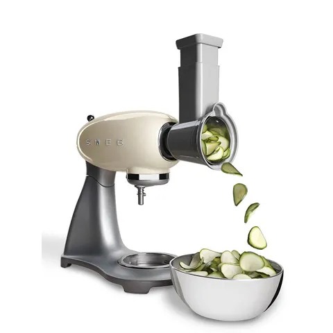 Smeg, Tritaverdure SMSG01 per Impastatrice, 4 Cilindri in Acciaio Inox, Sistema di