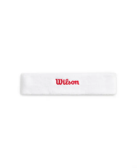 Wilson Terry Logo Fascia Per Capelli, Con Tecnologia Traspirante, Resistente Al Sudore