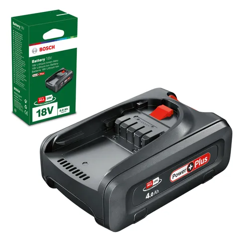 Bosch Home and Garden Bosch Pacco Batteria PBA 18V 4.0 Ah PowerPlus (1 Batteria 18 V 4.0