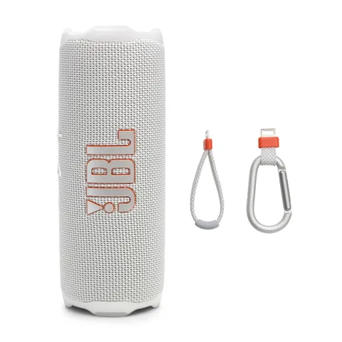 JBL Flip 7 Speaker Bluetooth Portatile, Bianco
