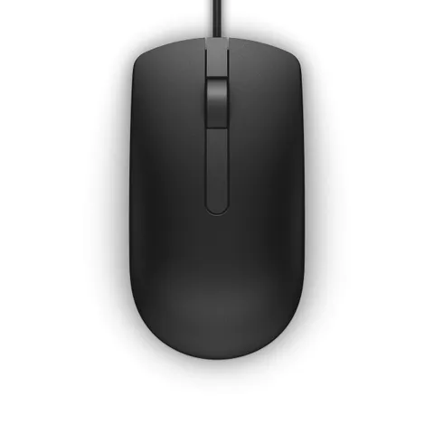 Dell MS116-BK Mouse ottico USB, Colore Nero