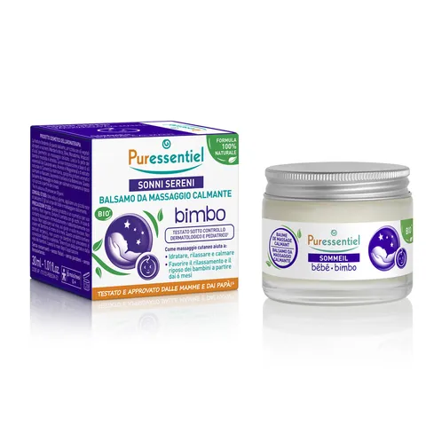 Puressentiel Balsamo Massaggio Calmante Bimbo Sonni Sereni dai 6 mesi 30 ml