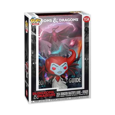 Funko Pop! Book Cover: Dungeons & Dragons - 2024 Dungeon Master's Guide - Venger- Figura