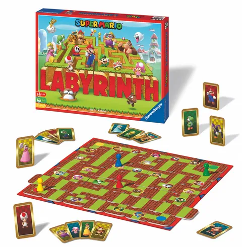 Ravensburger - Labirinto Super Mario | Gioco Da Tavola Per Tutta La Famiglia | Giochi