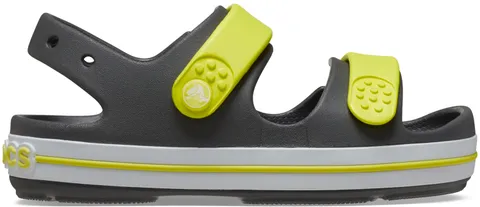 Crocs Crocband Cruiser Sandal K, Sandali Unisex - Bambini e Ragazzi, Slate Grey Acidity