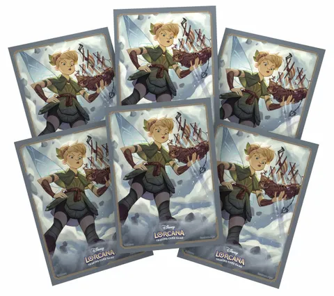 Ravensburger - Disney Lorcana TCG: Set 8 Bustine Carte Protettive Collezionabili