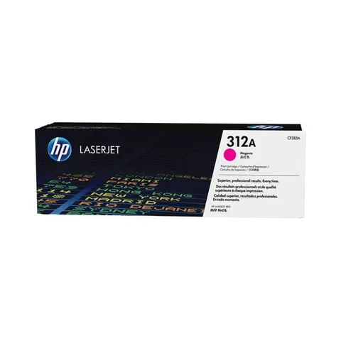 HP 312A CF383A, Cartuccia Toner Originale da 2700 Pagine, Compatibile con la Stampante LaserJet Pro MFP M476, Magenta