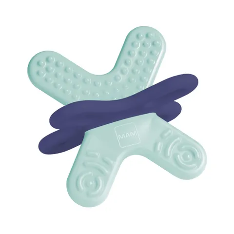 MAM Bite & Relax Fase 2 Dentaruolo Azzurro 4+ Mesi