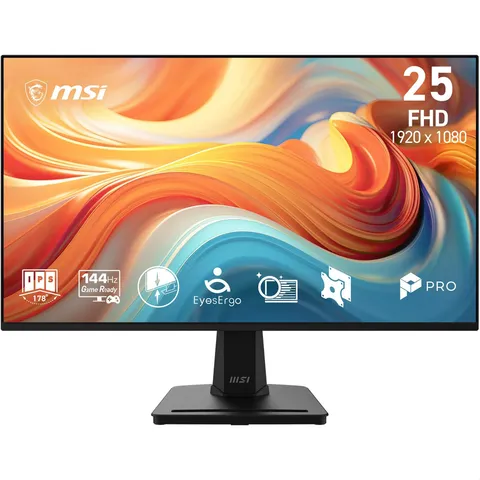 msi PRO MP251A E14L Monitor PC 24,5" FHD,1920x1080 IPS, 144 Hz, 1 ms, Adaptive-Sync, Eye
