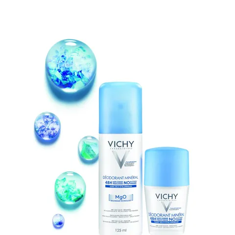 Vichy Dermo-Tolerance Deodorante Spray, Per Pelle Sensibile, 125 ml