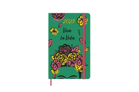 Moleskine Agenda Giornaliera 2023, Agenda 12-Mesi, Edizione Limitata Frida Kahlo, Agenda
