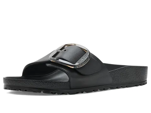 Birkenstock 1005292 Arizona black, Birko Flor Patent Pianelle Donna, Black EU 36