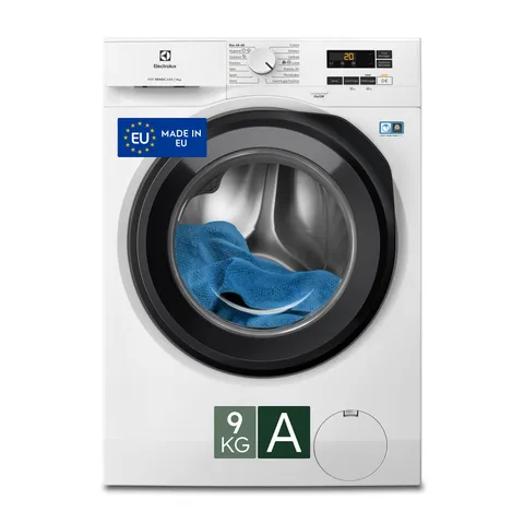 Electrolux EW6FA19G Lavatrice A Carica Frontale, 9 Kg, SensiCare, Time Manager, Programma