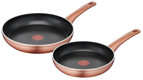 Lagostina Ramata Set Padelle Antiaderenti in Alluminio Ø 24/28 cm, Batteria di Pentole