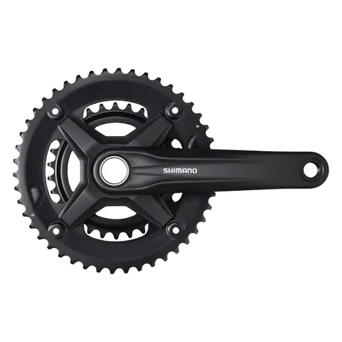 Shimano Altus FC-MT210 - Serie di corone 46/30, 9 velocità, Nero, 170 mm, senza