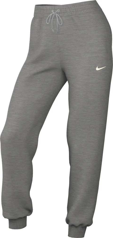 Nike Phoenix Fleece Mid-Rise Std Pantaloni da Tuta da Donna Dk Grey Heather/Sail XXL