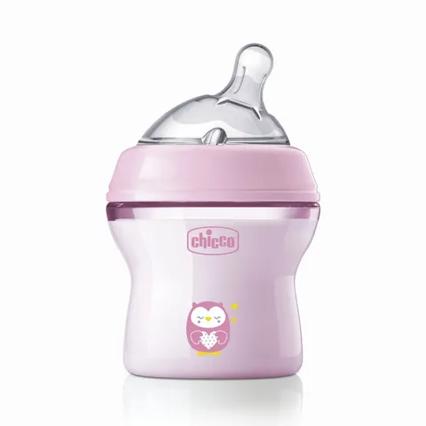 Chicco Natural Feeling Biberon Anticolica 150ml Rosa