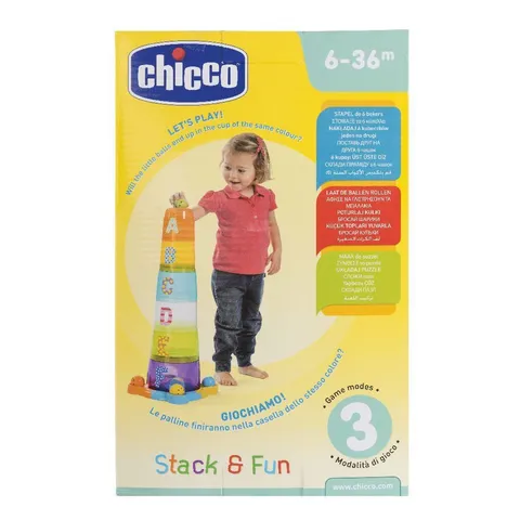Chicco Gioco Torre Tazze Impilabili 6-36M