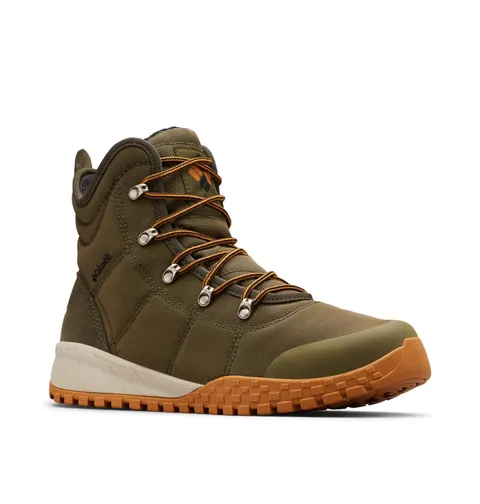 Columbia Fairbanks Omni-Heat, Stivali da Neve Uomo, Nori/Canyon Gold , 42 EU