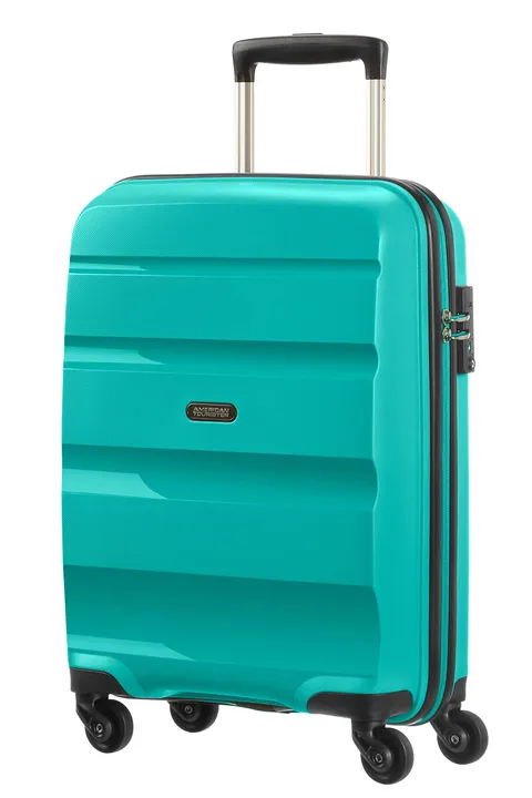American Tourister Bon Air - Spinner S, Bagaglio a Mano, 55 cm, 31.5 L, Turchese (Deep