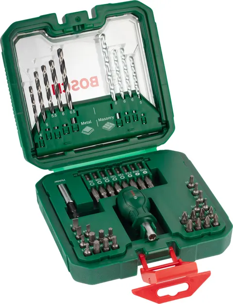 Bosch Set compatto, 42 + 1 pz. (192 x 186 mm, Accessorio Trapano avvitatore) - Amazon