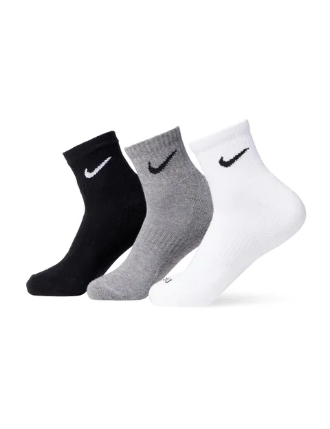 Nike Unisex Everyday Csh Ankl 3Pr Calzini Multi-Color M