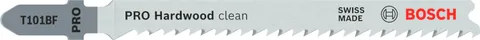 Bosch Professional 3 x Lame per seghetto alternativo T 101 BF Clean for Hard Wood (per