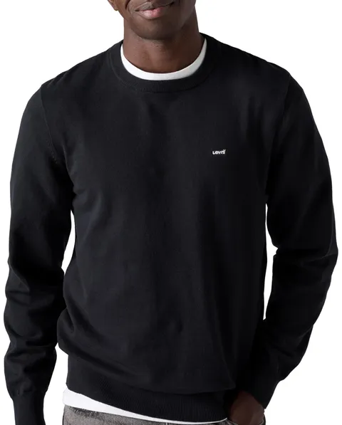 Levi's Lightweight Housemark - Pullover da Uomo, Meteorite, XXL