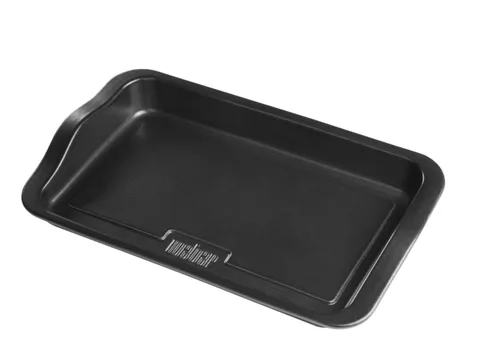 Weber Piastra in Ceramica con Bordo Alto (42 x 25 cm), in Ceramica con Superficie