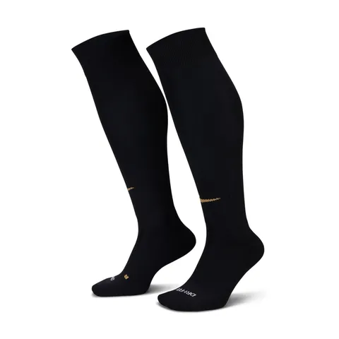 Nike U Nk Classic II CSH OTC Tm 132 Calzini Alti al Ginocchio, Black/Jersey Gold, M