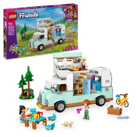 LEGO Friends Avventura sul Camper dell’Amicizia, Giochi di Ruolo e per le Abilità Sociali