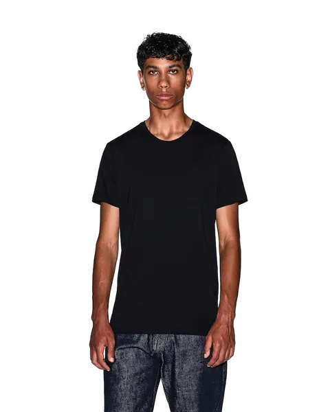 Armani Exchange Pima Cotton Jersey Tee, T-Shirt, Uomo, Nero, L