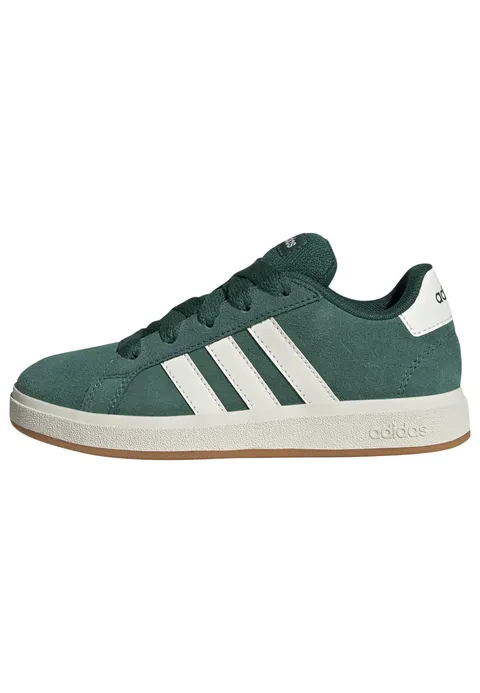 adidas Unisex - Bambini e Ragazzi Grand Court 00S Kids Shoes, Collegiate Green/off