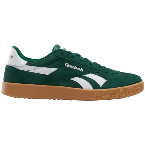 Reebok Unisex-Adulto Smash Edge Suede, Gomma Bianca Verde Scuro, 44.5 EU