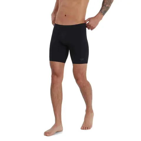 Speedo Uomo Eco Endurance+ V Cut Mid Jammer da nuoto, Nero, 3XS