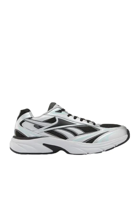 Reebok Belwave - Sneaker da Uomo, Colore: Argento/Nero/Grigio Puro, 43 EU