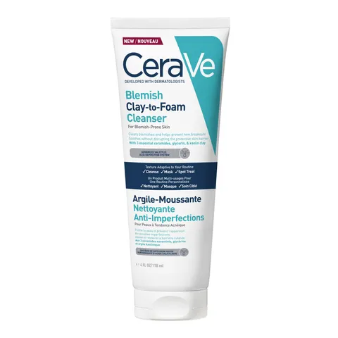 CeraVe Detergente Maschera Controllo Imperfezioni, Skincare, 118 ml