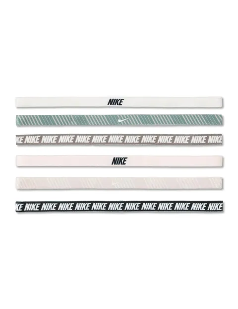 Nike Flex Classic 6PK Printed Fascia per capelli da donna Light Soft Pink/Light