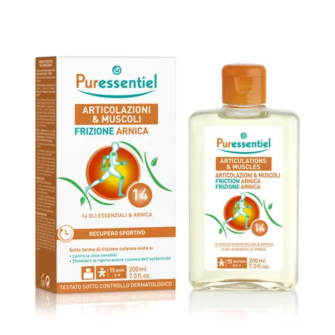 Puressentiel Frizione Arnica Articolazioni e Muscoli dai 15 anni 200 ml