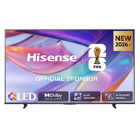 Hisense Smart TV QLED 55" 4K TV 55E7DS, 60Hz, Audio Dolby Atmos, Vidaa OS con 1000+ APP