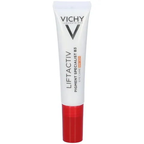 Vichy Liftactiv Pigment Specialist B3, Contorno Occhi SPF50+, Occhiaie Ridotte e Contorno