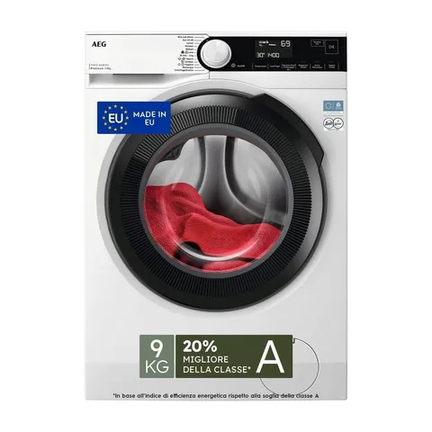 AEG Lavatrice Carica Frontale Serie 7000 ProSteam, 9 kg, LR7FD94, Vapore Refresh