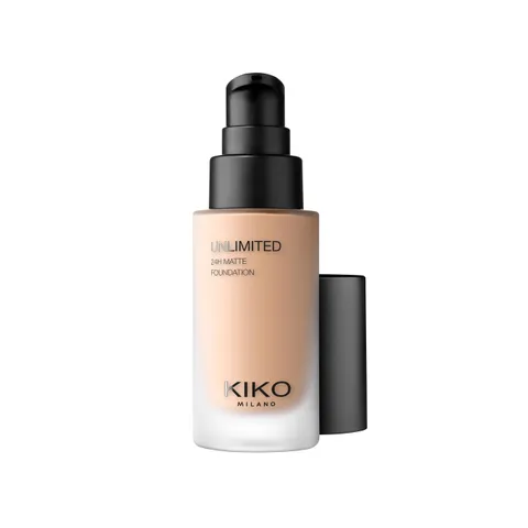 KIKO Milano Unlimited 24H Matte Foundation 5 NG, Fondotinta Fluido Mat A Lunga Tenuta