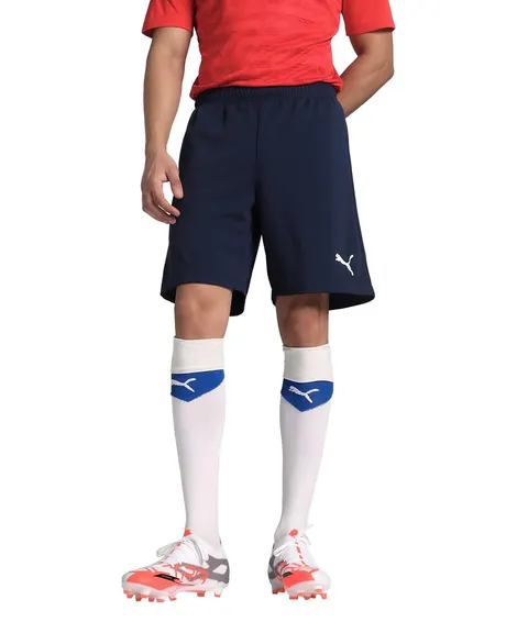 Puma 4063699210286 teamRISE Short Pantaloncini Uomo, 3XL, Peacoat/Puma White
