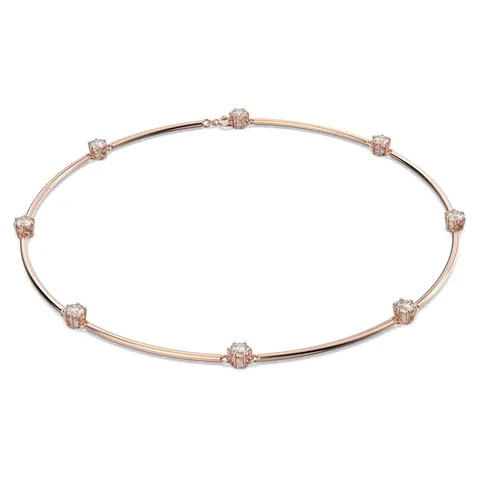 Swarovski Collana Constella, Bianco, Placcato Color Oro Rosa